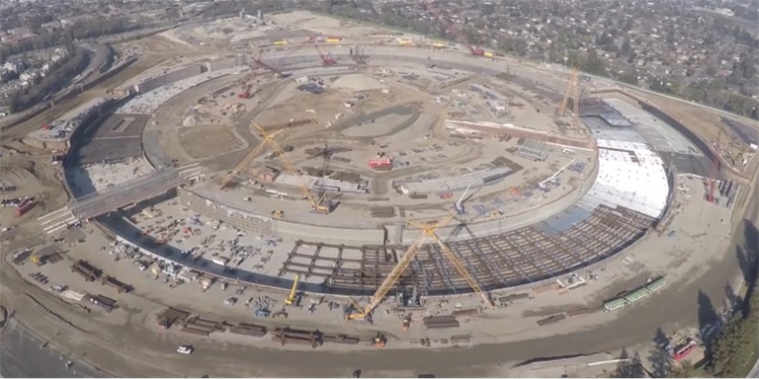 Apple rilascia un video 4K sull'avanzamento dei lavori dello Spaceship ...