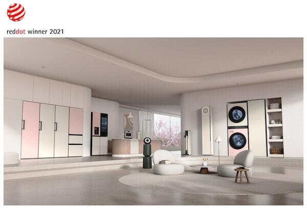 LG è stata premiata con ben 31 Red Dot Design Awards